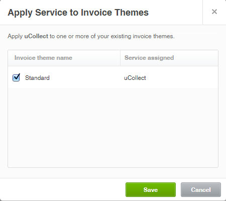 Assigning Invoice Themes